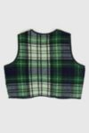 Thumbnail View 2: Reworked Woolen Plaid Tie Vest 03