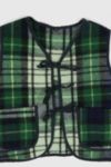 Thumbnail View 3: Reworked Woolen Plaid Tie Vest 03