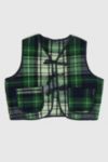 Thumbnail View 1: Reworked Woolen Plaid Tie Vest 03