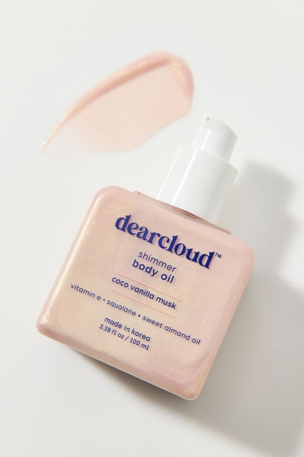 Slide View: 1: dearcloud Moisturizing Shimmer Body Oil