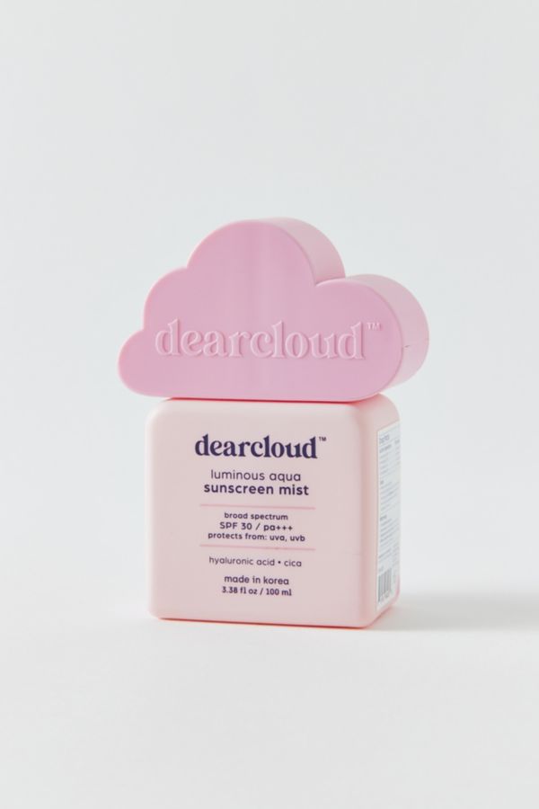 Slide View: 2: dearcloud Luminous Aqua SPF 30 Sunscreen Mist