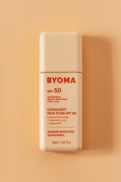 BYOMA Ultra-Lightweight Face Fluid SPF 50 Sunscreen