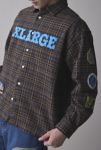 Thumbnail View 1: XLARGE Patched Flannel Long Sleeve Shirt