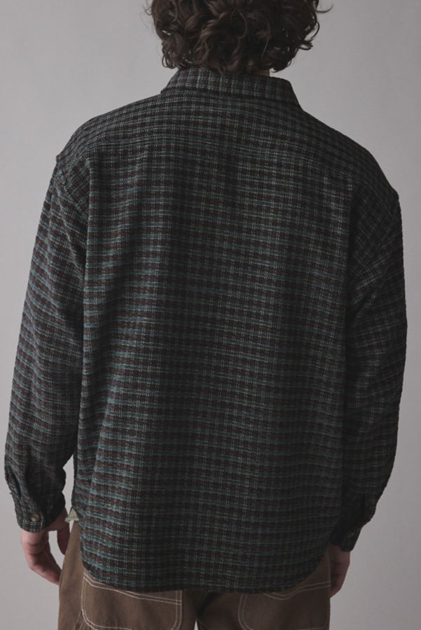 Slide View: 2: XLARGE Plaid Long Sleeve Shirt