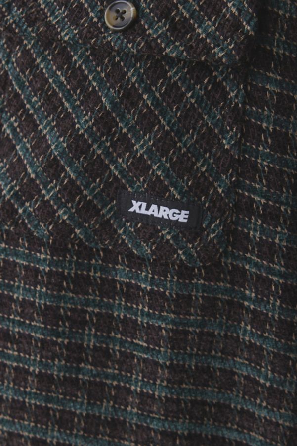 Slide View: 4: XLARGE Plaid Long Sleeve Shirt