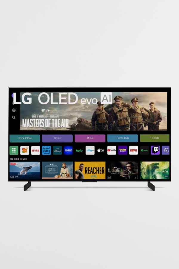 Slide View: 4: LG OLED42C4PUA 42" 4K UHD Smart TV