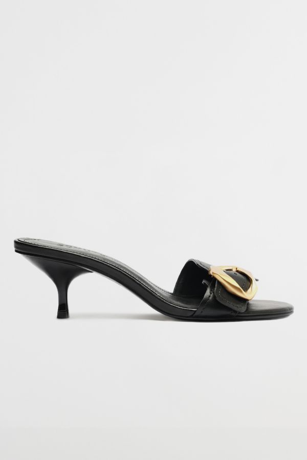 Slide View: 1: Schutz Olga Kitten Heel Sandal