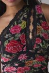 Thumbnail View 2: AFRM Delaney Wallpaper Rose One-Shoulder Lace Trim Top