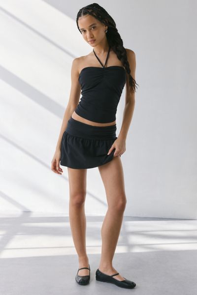 Out From Under Bec Convertible Tie Tube Top & Mini Skort Set