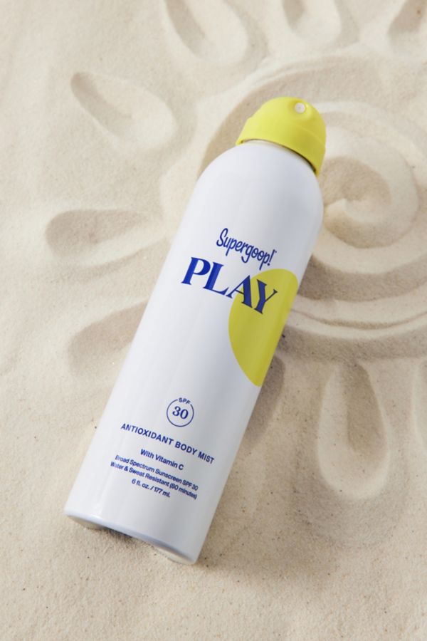 Slide View: 1: Supergoop! PLAY Antioxidant Body Sunscreen Mist SPF 30