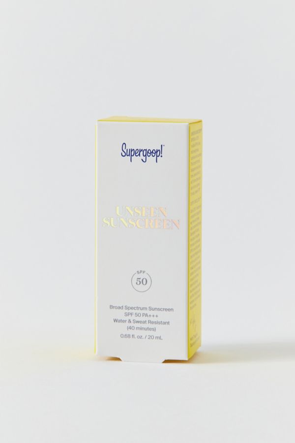 Slide View: 2: Supergoop! Unseen Mini Travel Sunscreen SPF 50