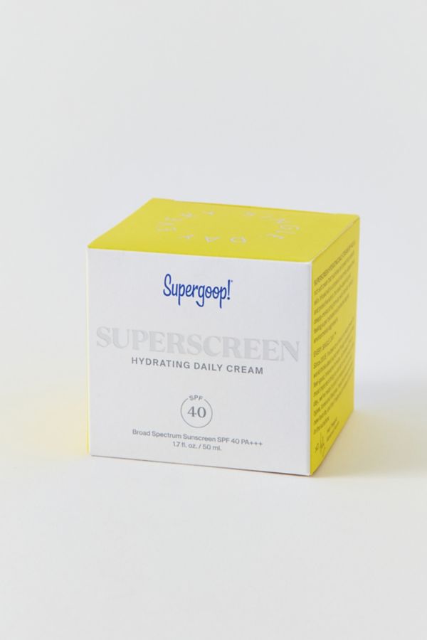 Slide View: 2: Supergoop! Superscreen Hydrating Daily Cream SPF 40 Moisturizer