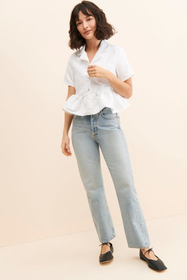 Slide View: 4: Sister Jane Fleur Pajama Buttondown Top