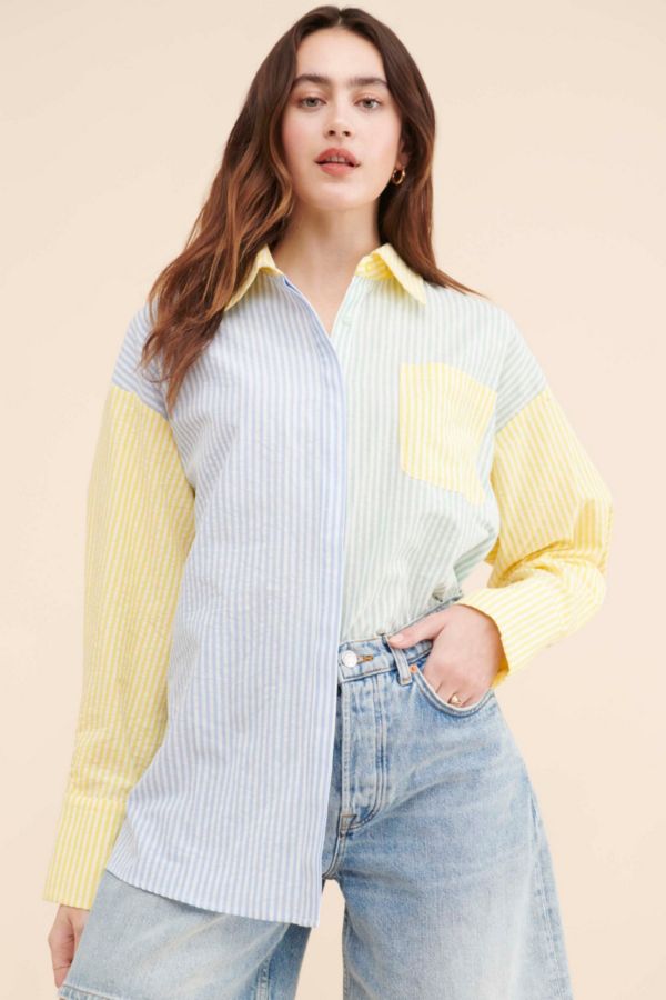 Slide View: 3: Lioness Boyfriend Buttondown Shirt