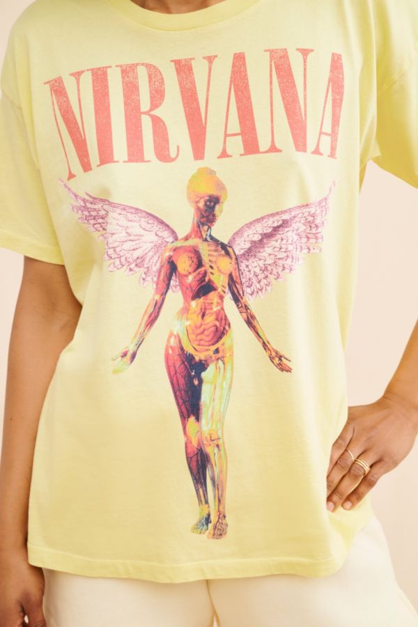 Slide View: 3: DAYDREAMER Nirvana In Utero Cover Tee