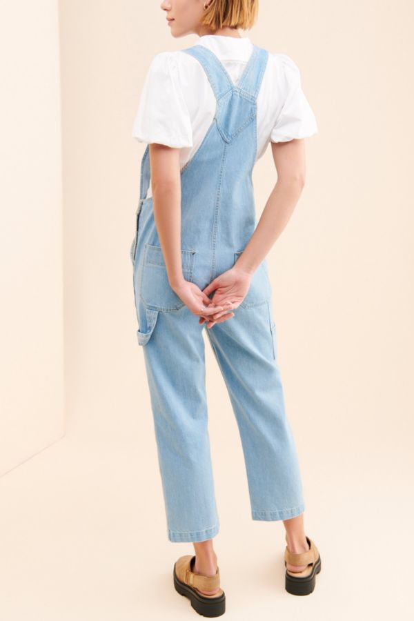 Slide View: 2: Brixton Christina Crop Overalls