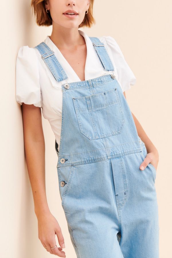 Slide View: 3: Brixton Christina Crop Overalls