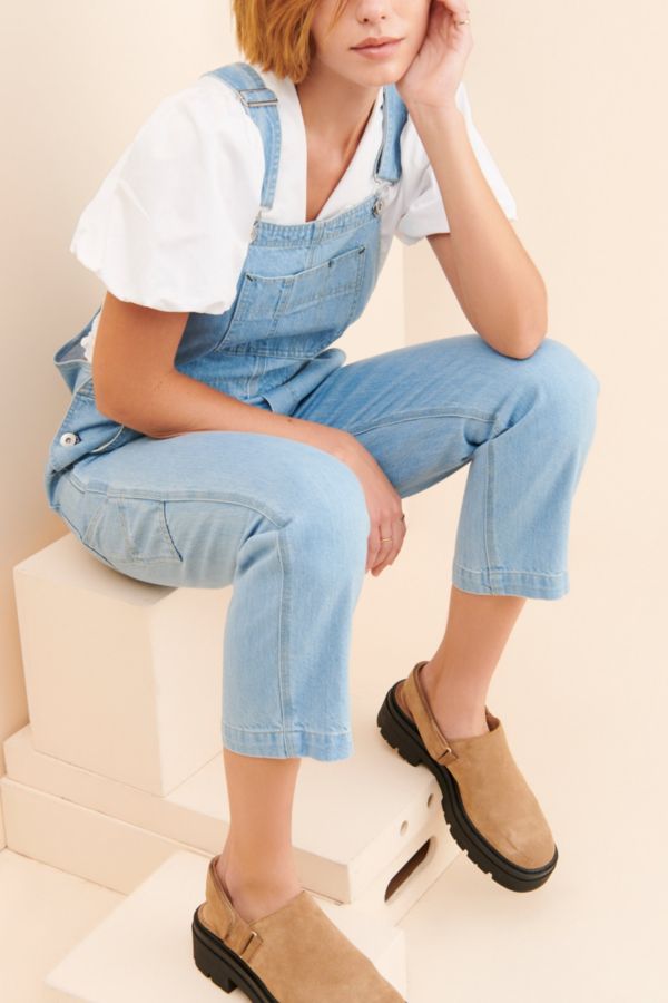 Slide View: 1: Brixton Christina Crop Overalls