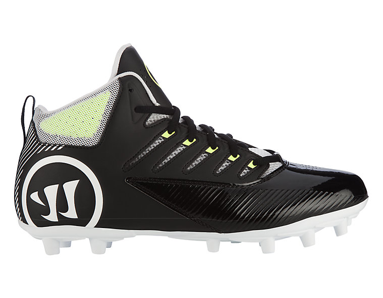 Third Degree Mid Cleat, Black with White image number 0