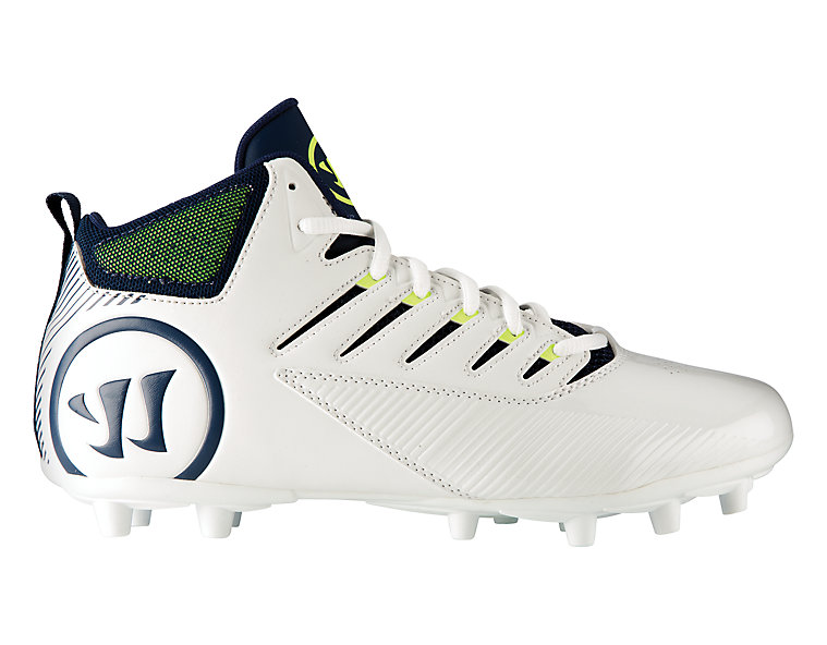 Third Degree Mid Cleat, White with Blue image number 0