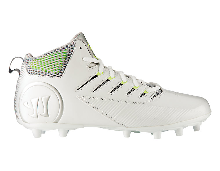 Third Degree Mid Cleat, White with Silver image number 0