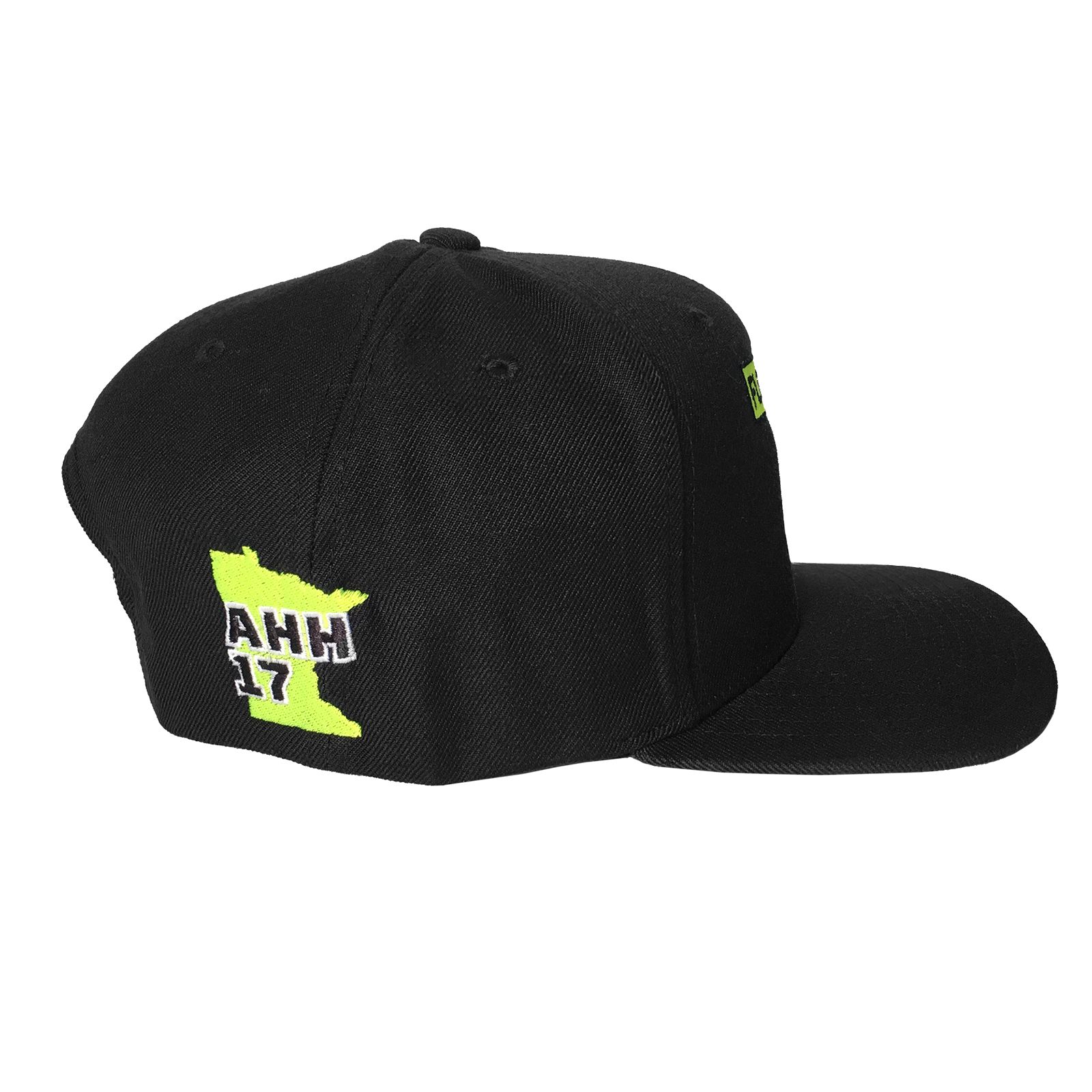 2017 Hockey Hair Hat, Black image number 2