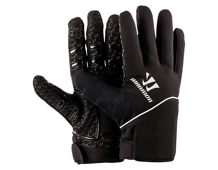 Player Glove, Black with Silver image number 1