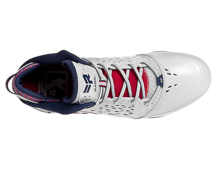 Adonis Cleat - Rabil Edition, White with Red & Blue image number 0