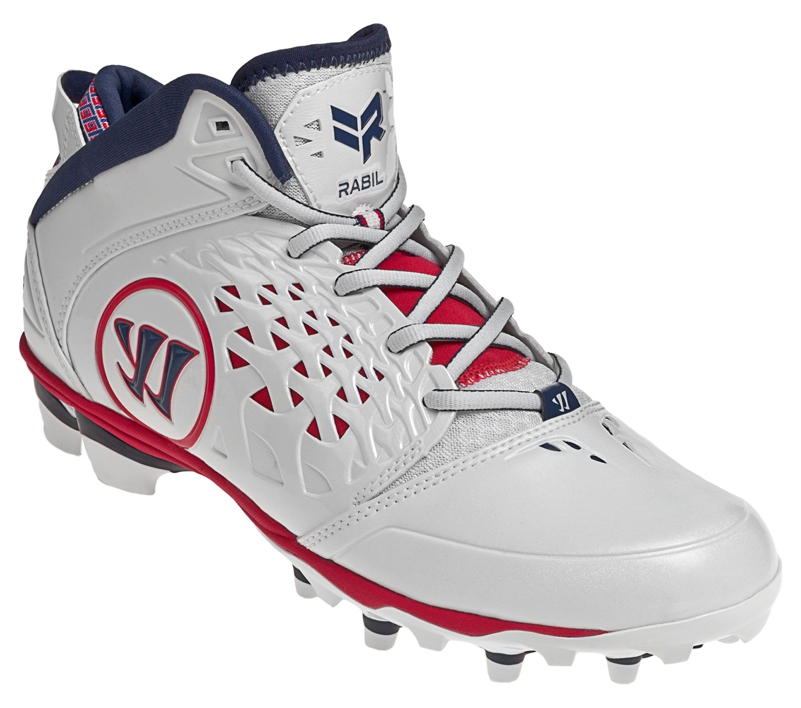 Adonis Cleat - Rabil Edition, White with Red & Blue image number 6