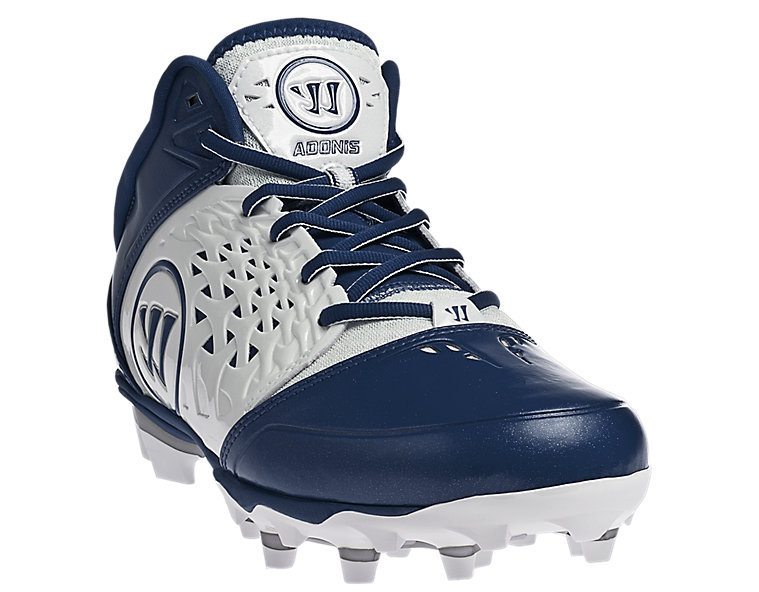 Adonis Cleat, White with Blue image number 2