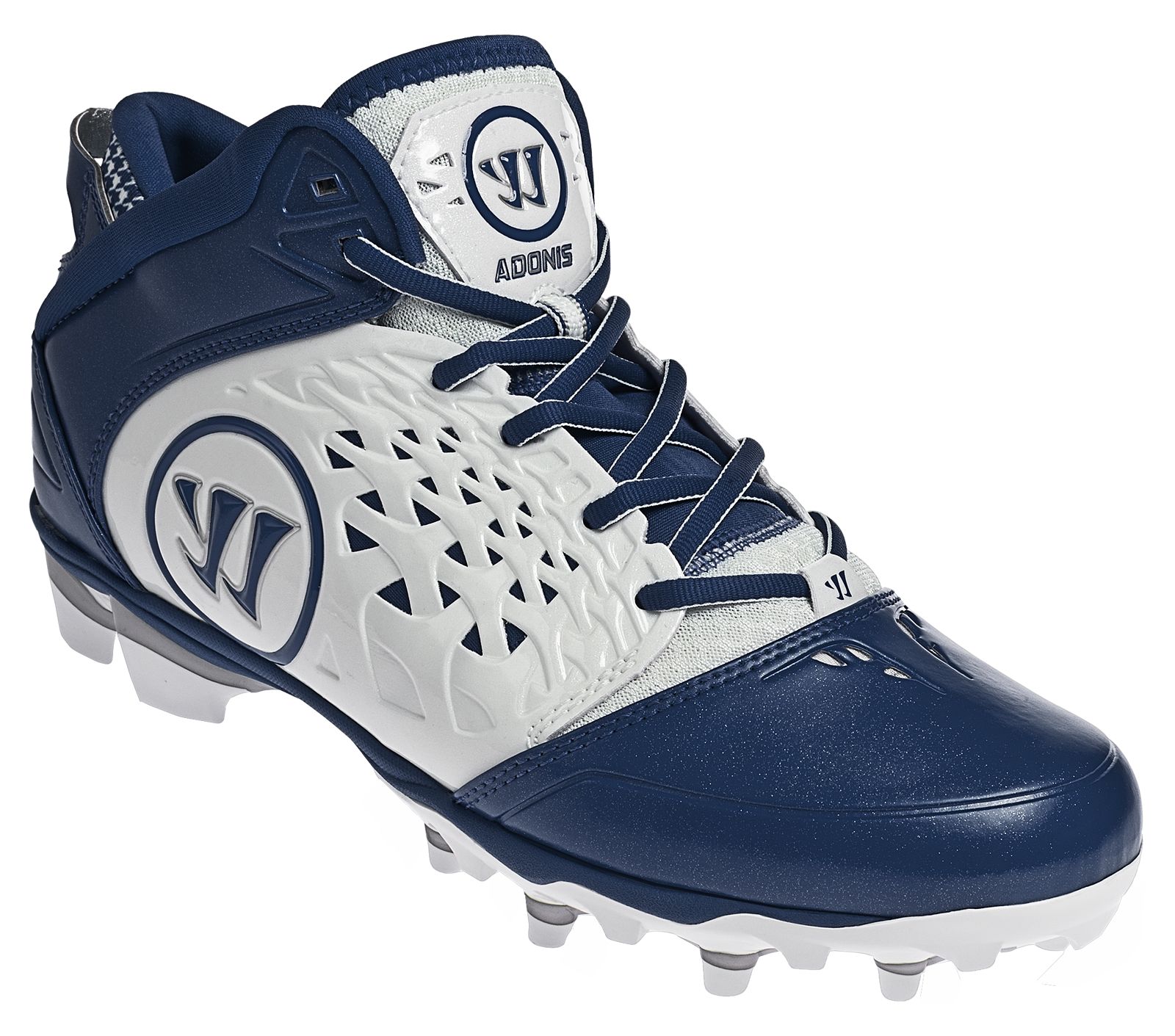 Adonis Cleat, White with Blue image number 6