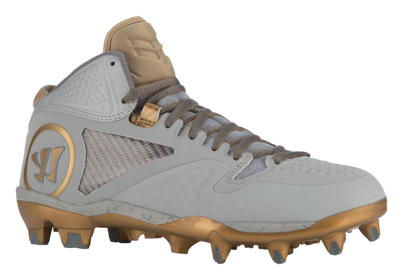 Adonis 2.0 Cleat, Gold with Grey & White image number 1