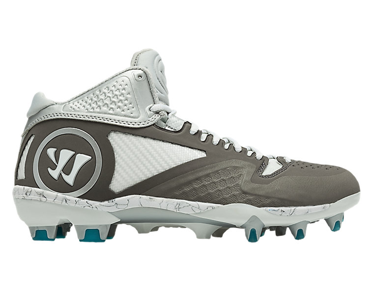 Adonis 2.0 Cleat, Grey with White image number 0