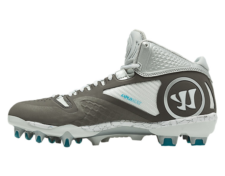 Adonis 2.0 Cleat, Grey with White image number 1