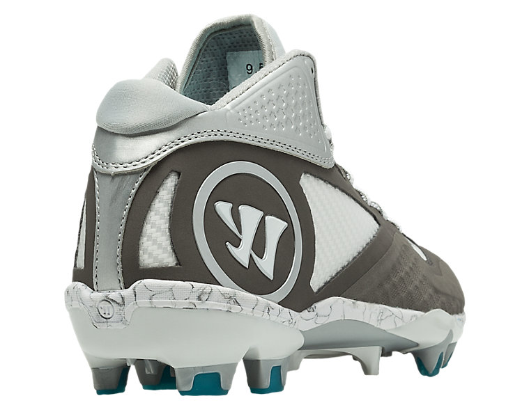 Adonis 2.0 Cleat, Grey with White image number 2
