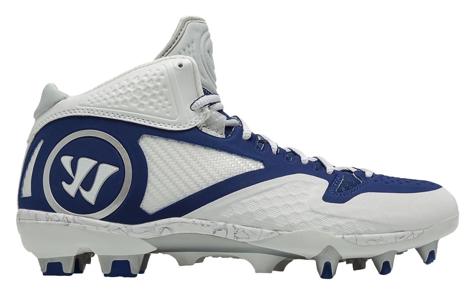 Adonis 2.0 Cleat, White with Blue image number 0