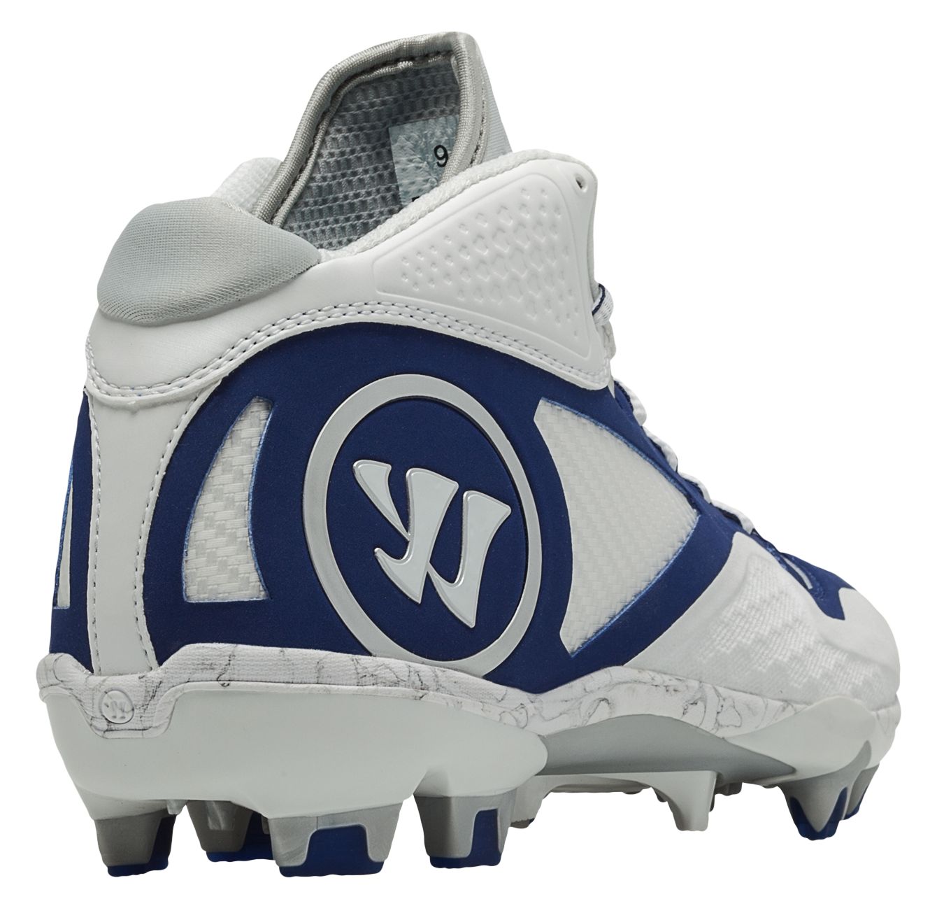 Adonis 2.0 Cleat, White with Blue image number 2