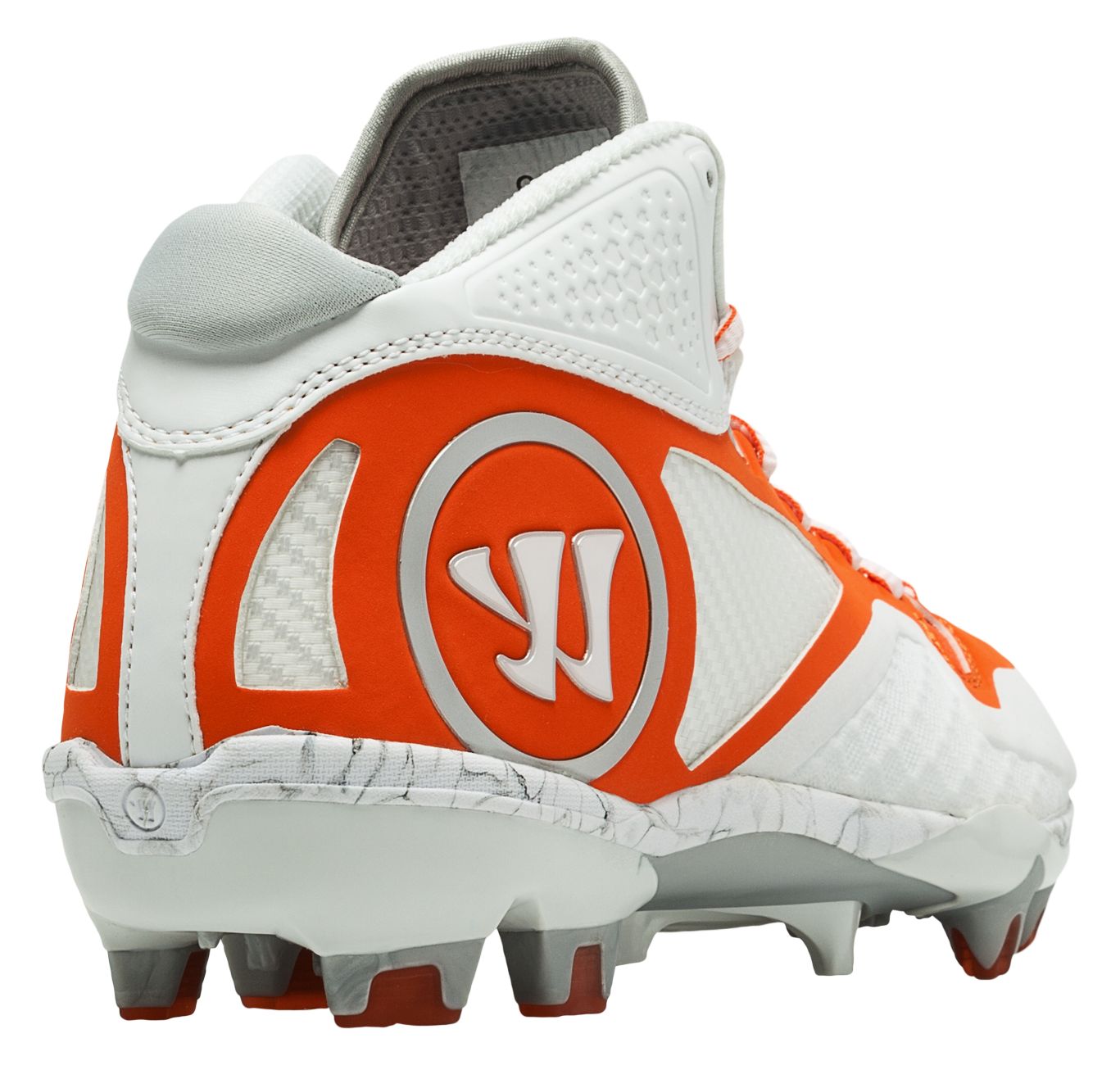 Adonis 2.0 Cleat, White with Orange image number 2