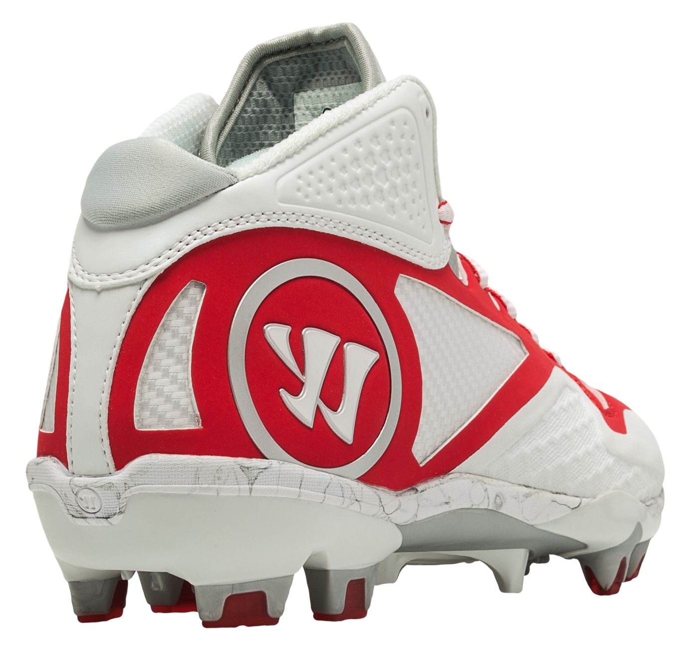 Adonis 2.0 Cleat, White with Red image number 2