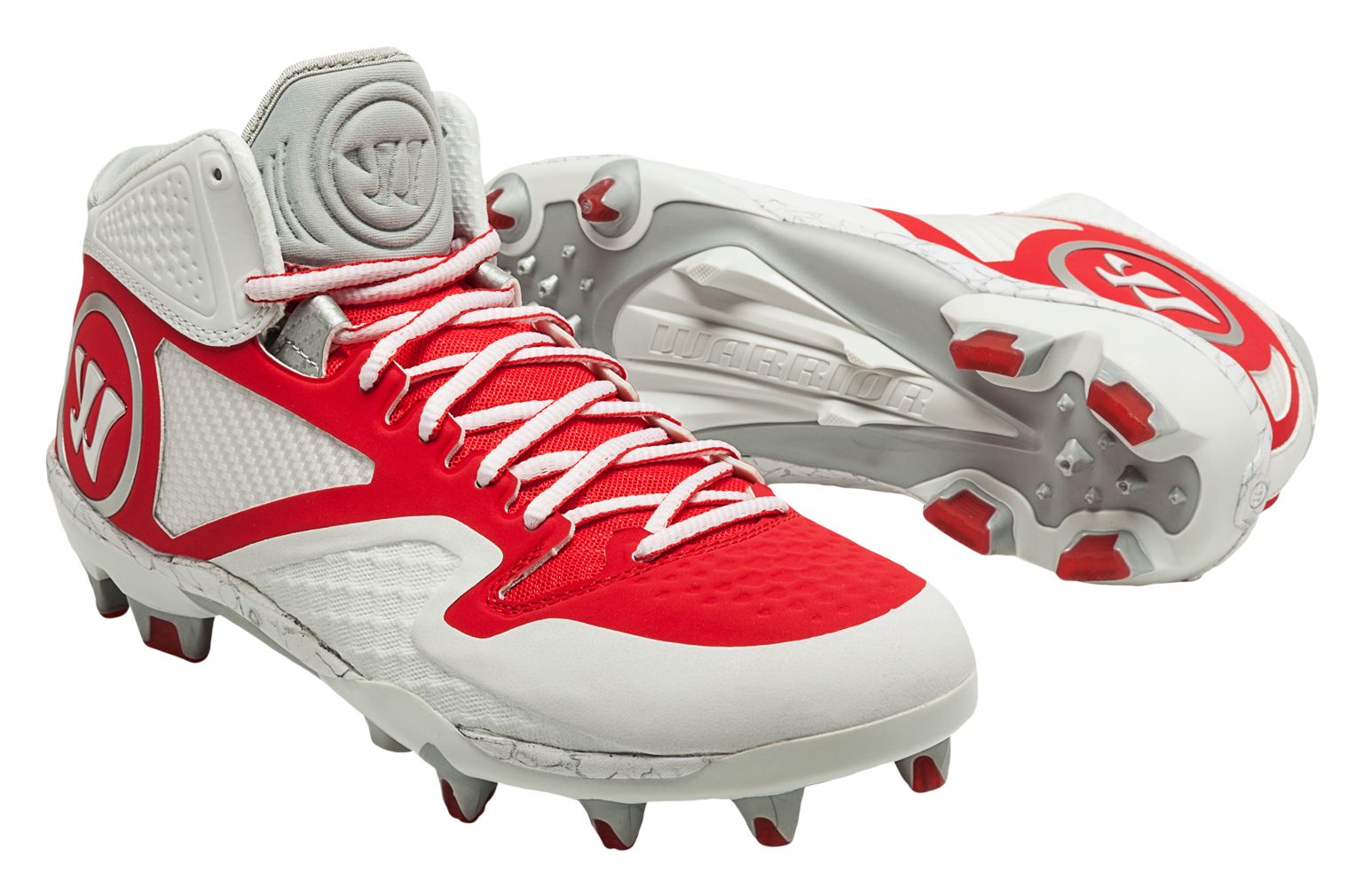 Adonis 2.0 Cleat, White with Red image number 3