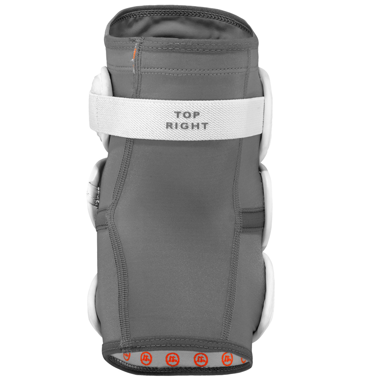 Burn Pro Elbow Pad, White with Grey image number 1