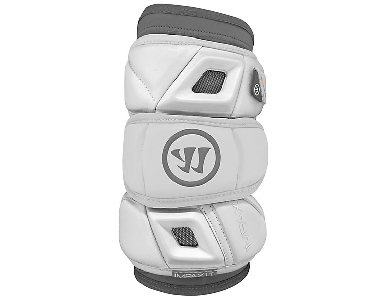 Burn Pro Elbow Pad, White with Grey image number 0