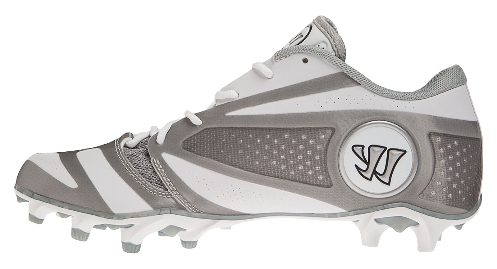 Burn 7.0 Low Cleat, White with Silver image number 1