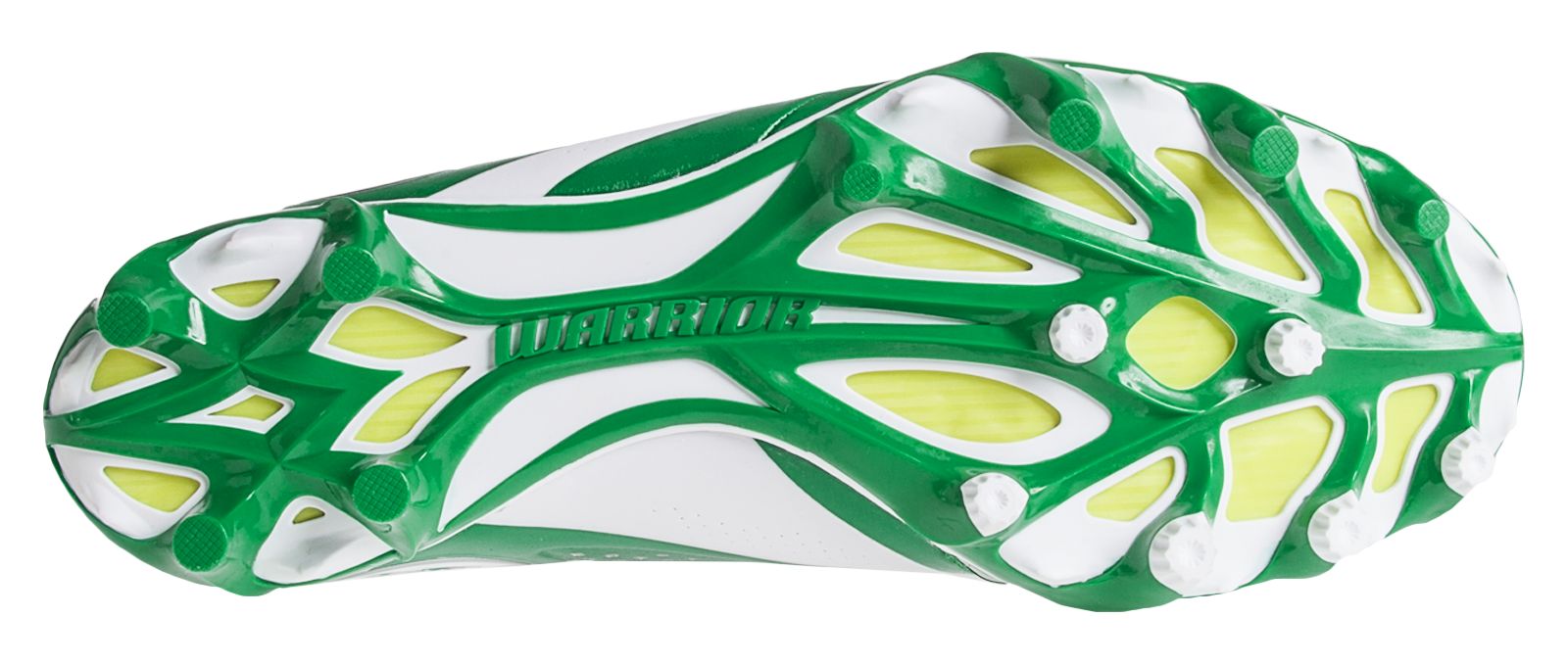 Burn 7.0 Mid Cleat, Green with White image number 3