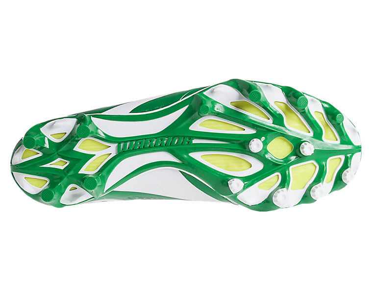 Burn 7.0 Mid Cleat, Green with White image number 3