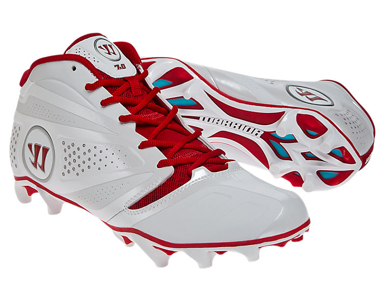 Burn 7.0 Mid Cleat, Red image number 3