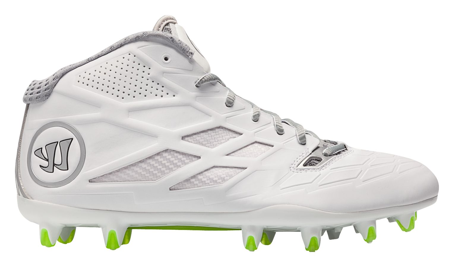 Burn 8.0 Mid Cleat, White image number 0