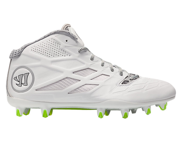 Burn 8.0 Mid Cleat, White image number 0