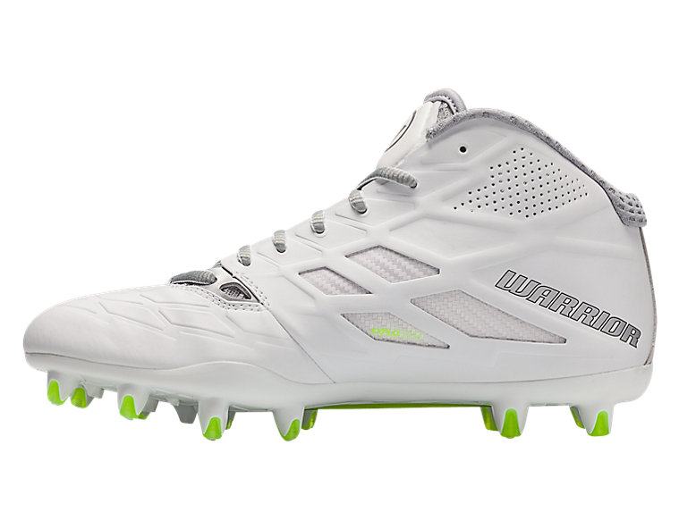 Burn 8.0 Mid Cleat, White image number 1