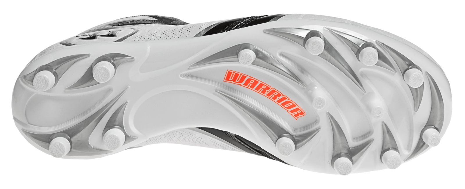 Youth Burn Speed 6.0 Jr. Cleat, White with Black image number 5